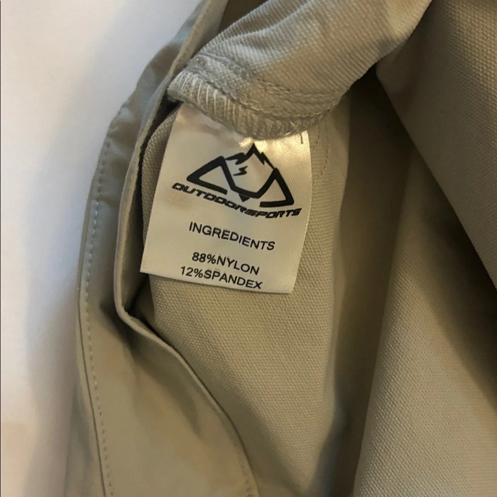 Outdoor Sports Chinos Grey Men Size 34